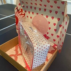 Roller Rabbit Mini Suitcase Hearts